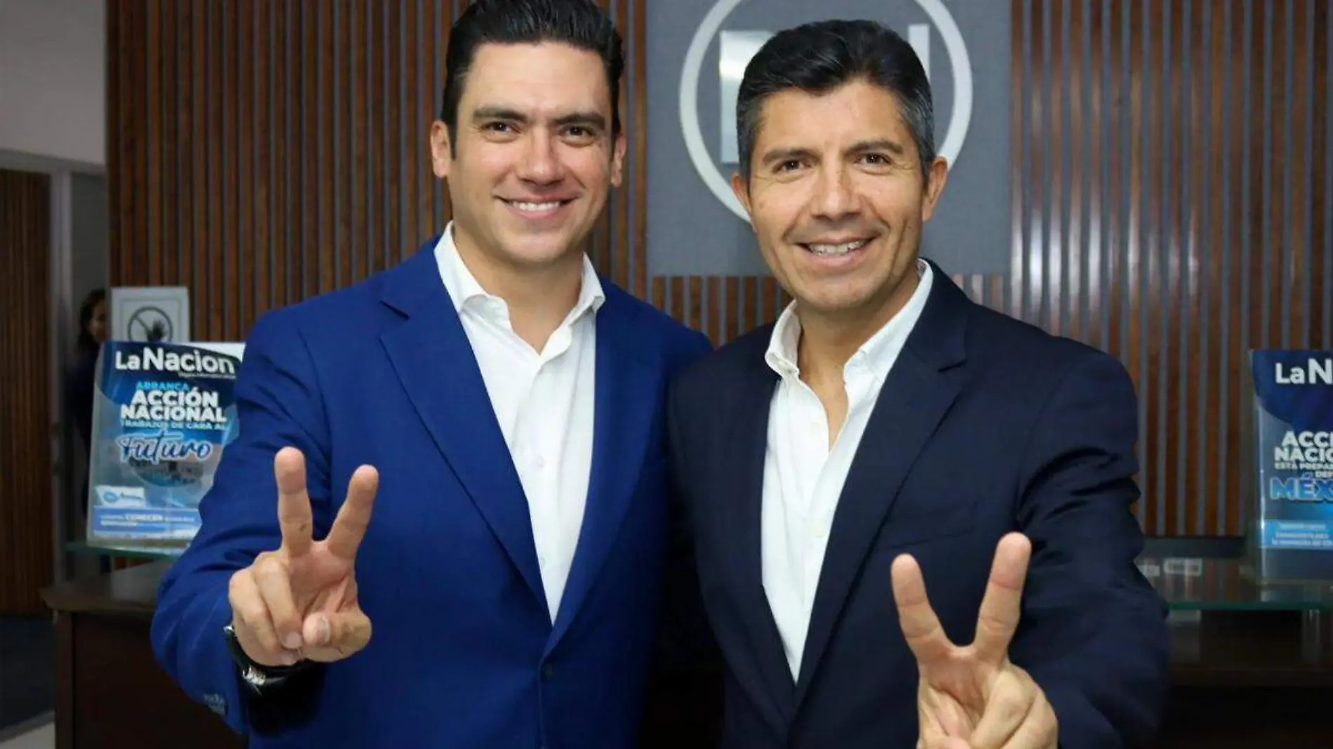 Eduardo Rivera y Jorge Romero del PAN